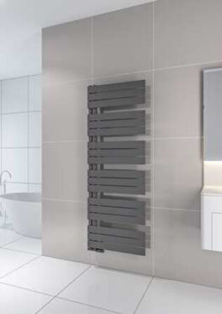 Warma Mastika Çelik Dizayn Havlupan 600x1640 Pütürlü Beyaz (RAL 9016)