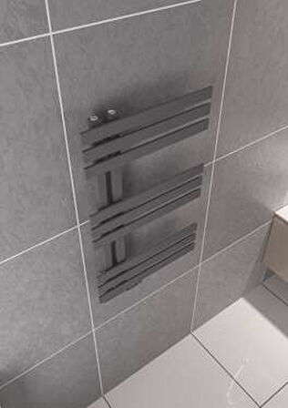 Warma Elche Çelik Dizayn Boyalı Havlupan 600x800 Pütürlü Beyaz (RAL 9016)