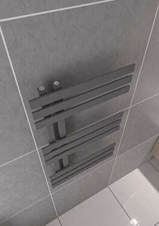 Warma Elche Çelik Dizayn Boyalı Havlupan 600x800 Pütürlü Beyaz (RAL 9016)