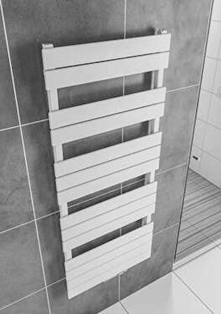 Warma Smyrna Çelik Dizayn Havlupan 500x1400 Beyaz (RAL 9016 Gloss 80)