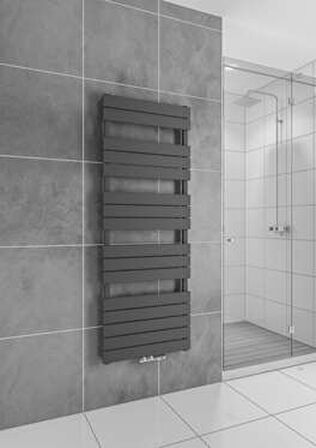 Warma Smyrna Çelik Dizayn Havlupan 500x1600 Pütürlü Beyaz (RAL 9016)