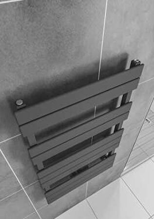 Warma Smyrna Çelik Dizayn Havlupan 600x1000 Beyaz (RAL 9016 Gloss 80)