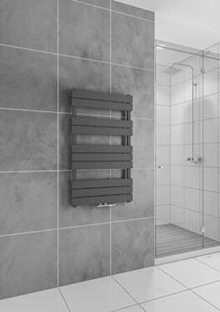 Warma Smyrna Çelik Dizayn Havlupan 600x1000 Pütürlü Beyaz (RAL 9016)