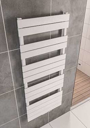 Warma Smyrna Çelik Dizayn Havlupan 600x1400 Beyaz (RAL 9016 Gloss 80)