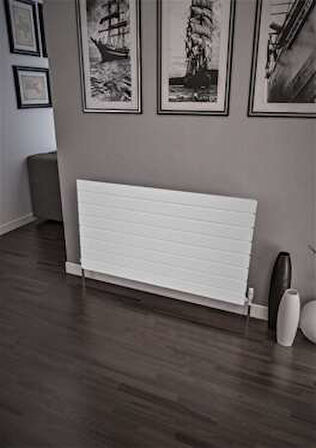 Warma Teos Yatay Çelik Radyatör 1000x595 Pütürlü Antrasit (7946)