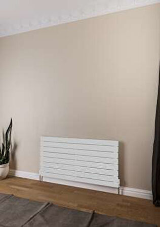 Warma Teos Yatay Çelik Radyatör 1200X595 Beyaz (RAL 9016 Gloss 80)
