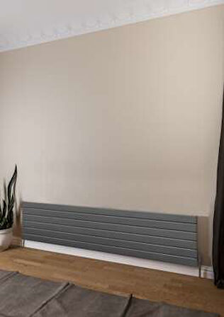 Warma Teos Yatay Çelik Radyatör 2000x445 Beyaz (RAL 9016 Gloss 80)