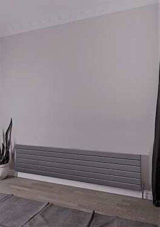 Warma Teos Yatay Çelik Radyatör 1800x445 Pütürlü Beyaz (RAL 9016)
