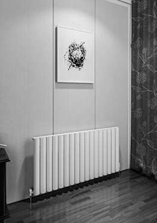 Warma Birgi Yatay Alüminyum Radyatör 1185x600 Pütürlü Antrasit (7946)