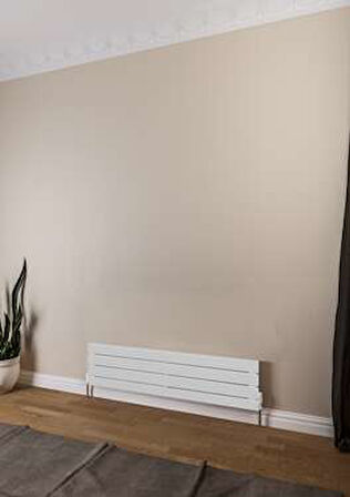 Warma Teos Yatay Çelik Radyatör 1000x295 Beyaz (RAL 9016 Gloss 80)