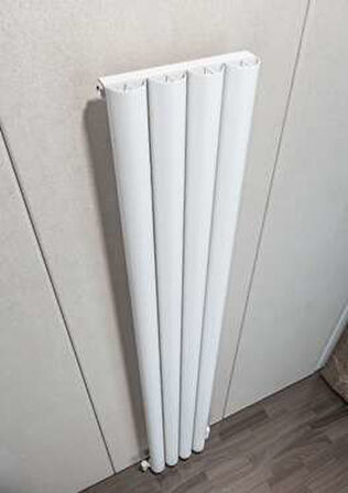 Warma Birgi Dikey Alüminyum Radyatör 275x1800 Pütürlü Antrasit (7946)