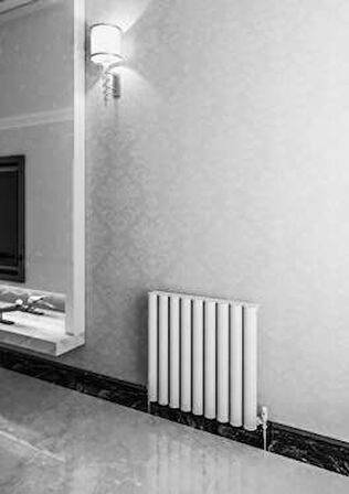 Warma Ula Yatay Alüminyum Radyatör 625x600 Pütürlü Antrasit (7946)