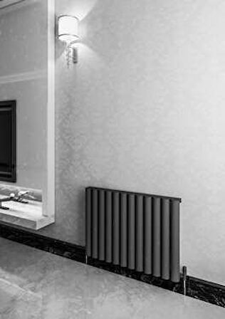 Warma Ula Yatay Alüminyum Radyatör 835x600 Pütürlü Beyaz (RAL 9016)