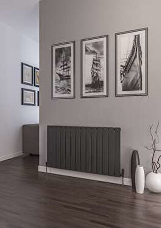 Warma Teos Çelik Radyatör 1045x600 Pütürlü Beyaz (RAL 9016)