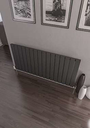 Warma Teos Çelik Radyatör 1195x600 Pütürlü Antrasit (7946)