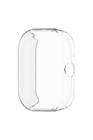 Xiaomi Redmi Watch 4 Uyumlu Şeffaf Silikon Kasa ve Ekran Koruyucu