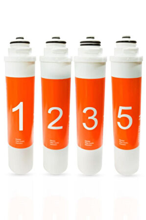 Waterlife Su Arıtma Filtre 4lü Seti Waterfill Tak Çevir Filtre