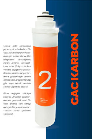 Waterlife Su Arıtma Filtre 4lü Seti Waterfill Tak Çevir Filtre
