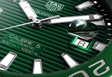 Tag Heuer Aquaracer Green Dial WAY201S.BA0927 Erkek Kol Saati