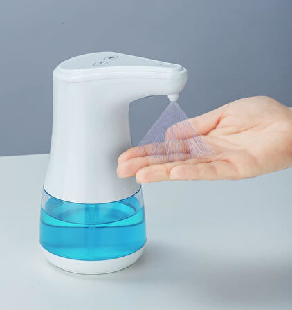 GBMOTİON Otomatik Sensörlü Sıvı Sabunluk, Dzenfektan Temassız, Bataryalı, 360 ml