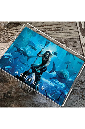 Aquaman Pleksi Tepsi - 40x24 cm (Warner Bros Lisanslı Üründür)