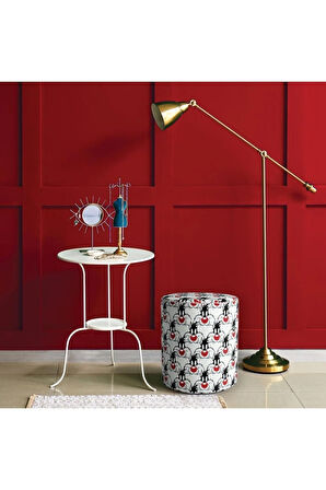 The Sylvester Puf (Warner Bros Lisanslı Ürün, Süet Kumaş, Uluslararası Solmama Sertifikası)