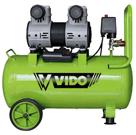 Vido WD060215020 50LT Yağsız ve Sessiz Kompresör