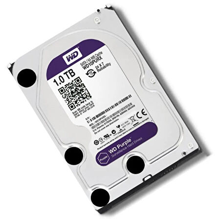 Western Digital Purple WD10PURX Sata 3.0 5400 Rpm 3.5" 1 TB Harddisk