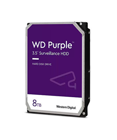 WD Purple 8 TB Surveillance Hard Drive TdrTR