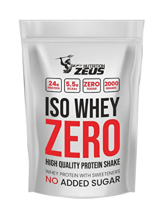 Zeus Nutrıtıon Iso Whey Zero Protein Tozu 2000Gr-Bisküvi Aromalı