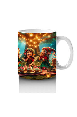 Çocuklara Sütü Sevdiren Peri Ormanı Kutlaması Kupa Bardak