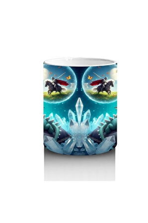 Çocuklara Sütü Sevdiren Ay Altında Uçan Cadılar Kupa Bardak