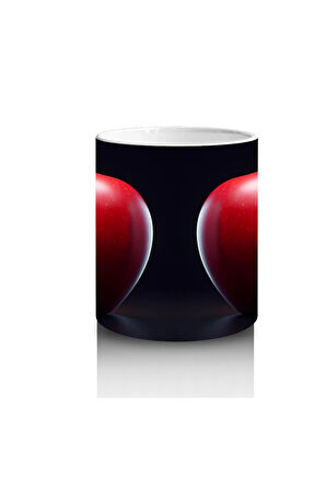 Çocuklara Sütü Sevdiren Neşeli Solucanlı Elma Kupa Bardak