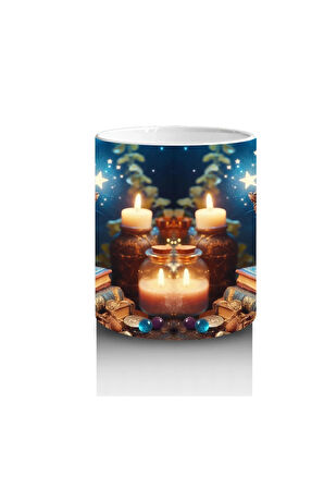 Çocuklara Sütü Sevdiren Büyülü Kitap Okuyan Fare Kupa Bardak