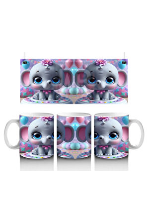 Çocuklara Sütü Sevdiren Kovboy Kurbağa Macerası Kupa Bardak