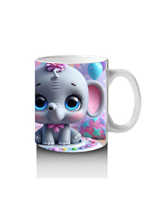 Çocuklara Sütü Sevdiren Kovboy Kurbağa Macerası Kupa Bardak