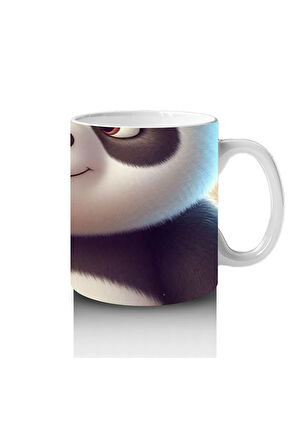 Çocuklara Sütü Sevdiren Pasta Keyfi Panda Kupa Bardak