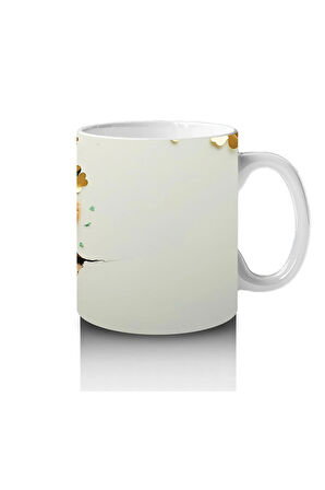 Çocuklara Sütü Sevdiren Şapkalı Köpek Dostu Kupa Bardak