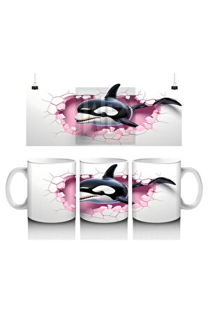 Çocuklara Sütü Sevdiren Maceracı Orca Kupa Bardak