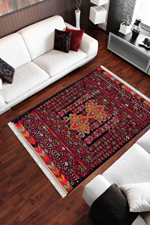 Homier Westa Kalitesi Yıkanabilir Kaymaz Taban Kilim Ve Yolluk H-OT-4246