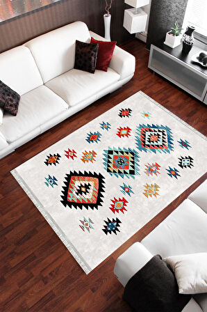 Homier Westa Kalitesi Yıkanabilir Kaymaz Taban Kilim Ve Yolluk H-OT-4253