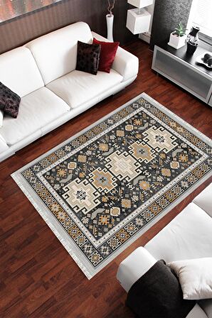 Homier Westa Kalitesi Yıkanabilir Kaymaz Taban Kilim Ve Yolluk H-OT-4254A