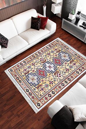 Homier Westa Kalitesi Yıkanabilir Kaymaz Taban Kilim Ve Yolluk H-OT-4254A