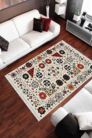 Homier Westa Kalitesi Yıkanabilir Kaymaz Taban Kilim Ve Yolluk H-OT-4256