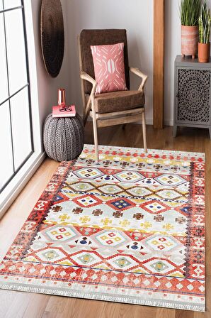 Homier Westa Kalitesi Yıkanabilir Kaymaz Taban Kilim Ve Yolluk H-OT-4257