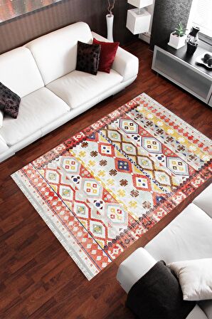 Homier Westa Kalitesi Yıkanabilir Kaymaz Taban Kilim Ve Yolluk H-OT-4257