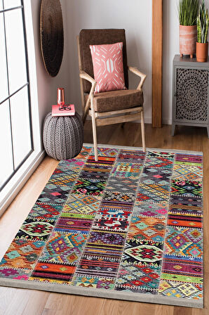 Homier Westa Kalitesi Yıkanabilir Kaymaz Taban Antibakteriyel Kilim Ve Yolluk H-PW-8019A