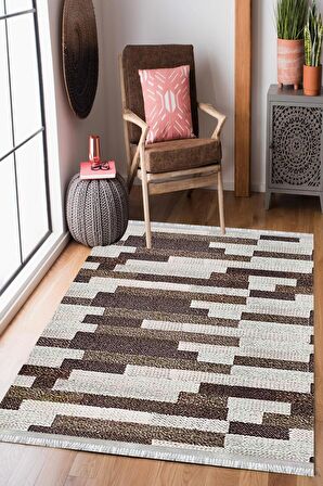 Homier Westa Kalitesi Yıkanabilir Kaymaz Taban Kilim Ve Yolluk H-PW-8022A