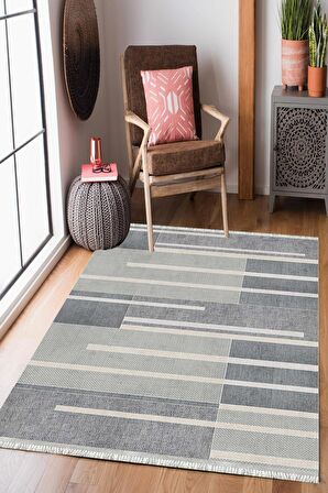 Homier Westa Kalitesi Yıkanabilir Kaymaz Taban Kilim Ve Yolluk H-PW-8177A