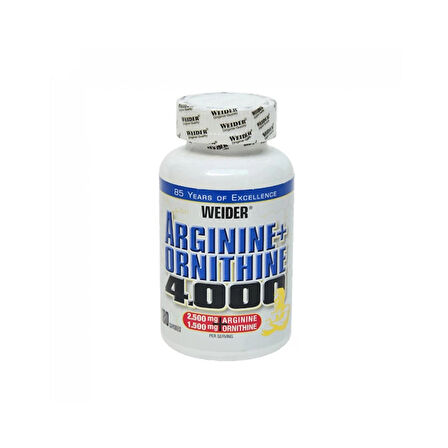 WEIDER Arginine Plus Ornithine 4.000 – 180 caps